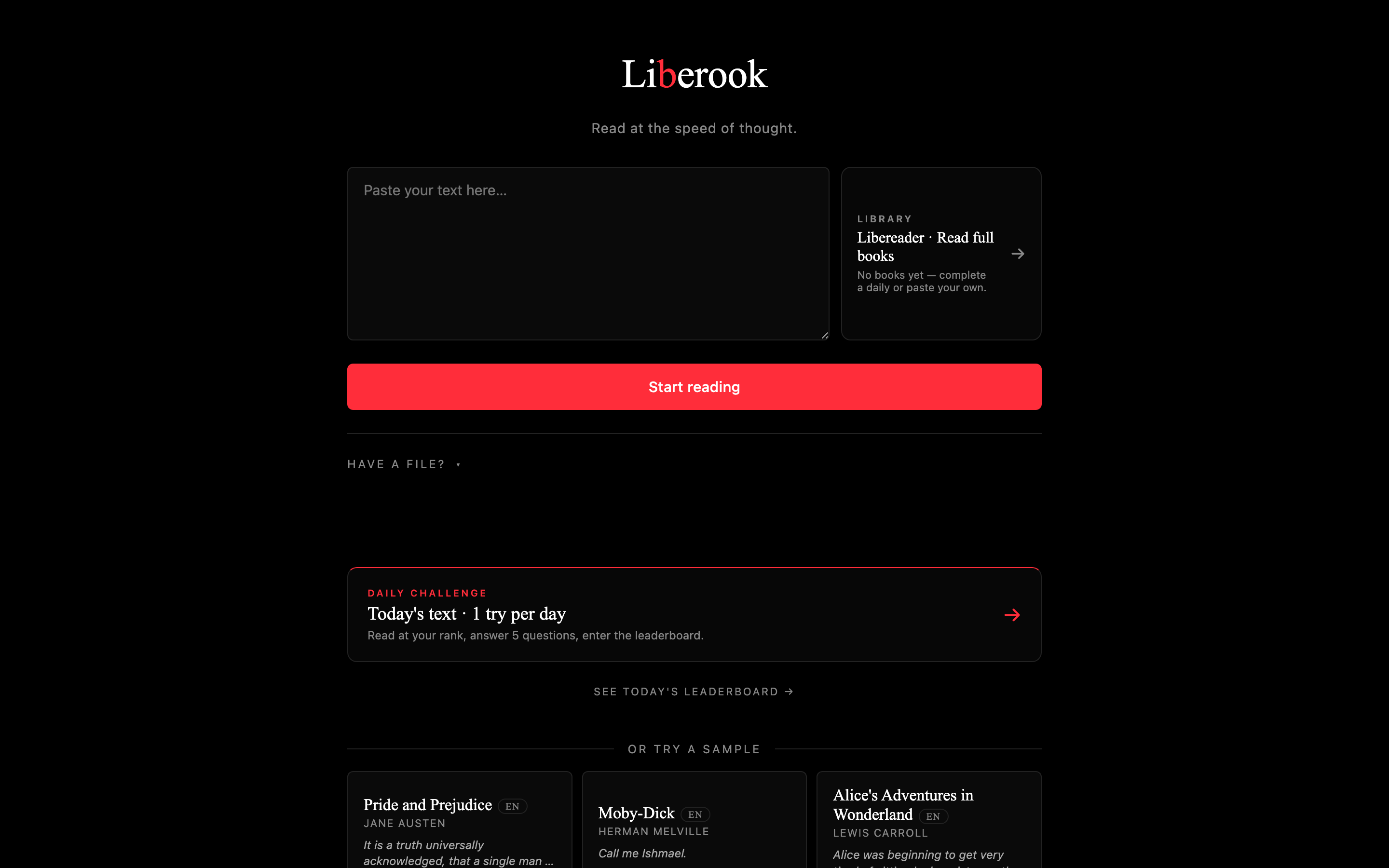 Liberook — preview